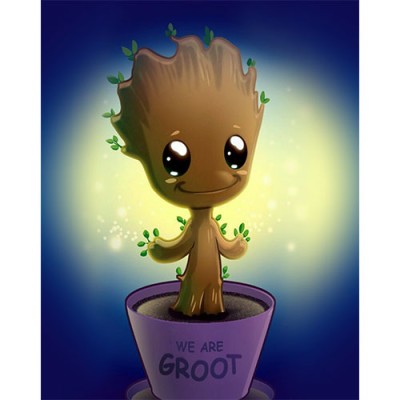 Placa Decorativa Groot - Mod.02